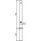 Ornamental bollard | Series 478B | � 76 mm | removable, self-engaging lockwith hot-dip galvanized ground socket part-no. 476.40approx. 400 mm below ground | with triangular locking mechanism acc. with DIN 3223 | without eyelet